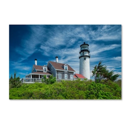 Michael Blanchette Photography 'Cape Cod Light' Canvas Art,30x47